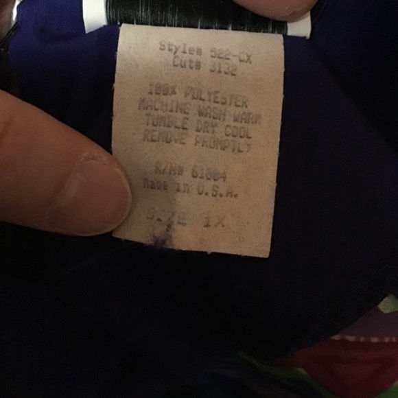 Vintage 80s bright fun tunic - Picture 3 of 10